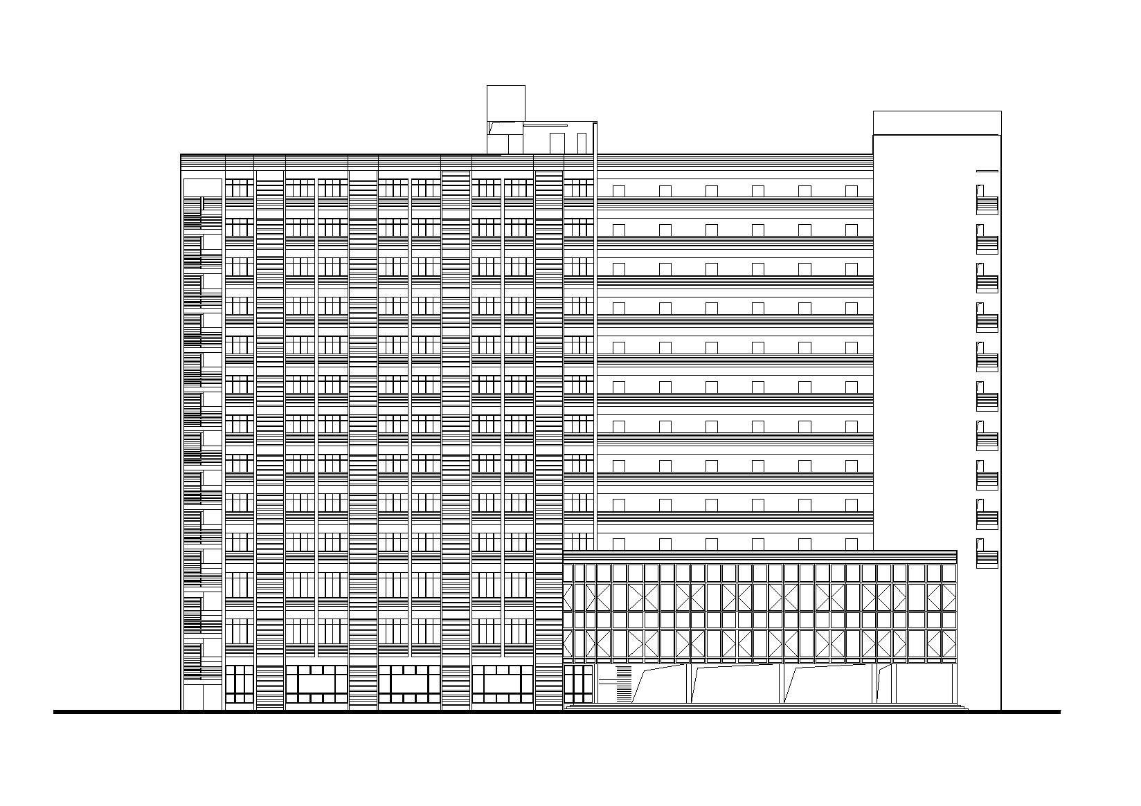 [广西]运动员公寓建筑施工图