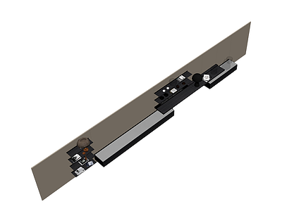 现代简约电视墙组合