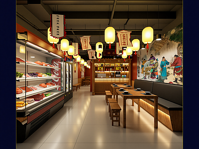 新中式其他餐饮空间