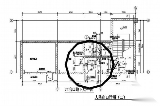 郑州某小区地下车库施工图