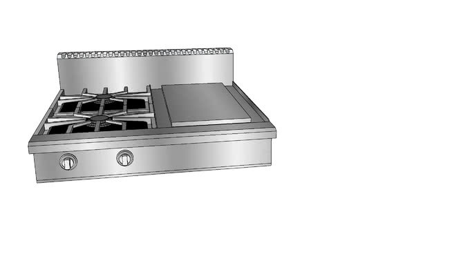 维京V18B2-18P组合靶场 炉灶 熨斗 其他 松饼机 炊具