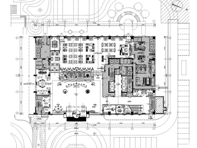 [黑龙江]哈尔滨诺富特酒店施工图+效果图