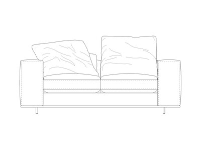 沙发 图块意大利家具家具图块