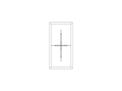 开关插座 锐驰家具产品带尺图块