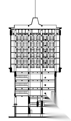 香港某事务所设计五星级酒店建筑方案图