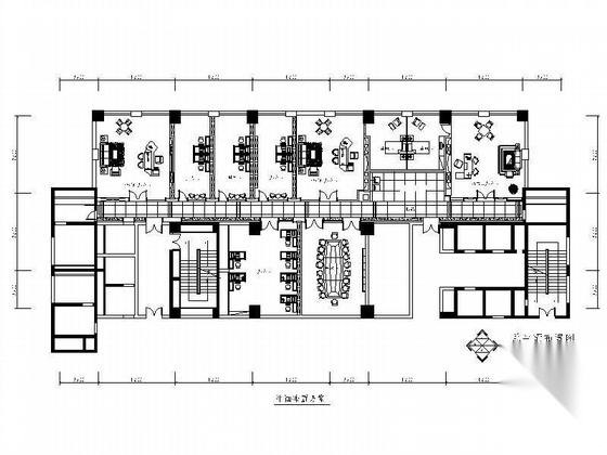 [浙江]某置业有限公司办公空间装修图