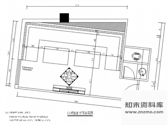 施工图厦门量贩式KTV包厢室内装修施工图