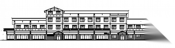 黄浦某电力办公楼建筑施工图