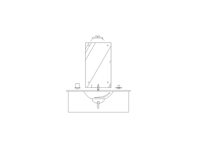 卫浴设施 卫生间电器洁具厨具灯具施工图
