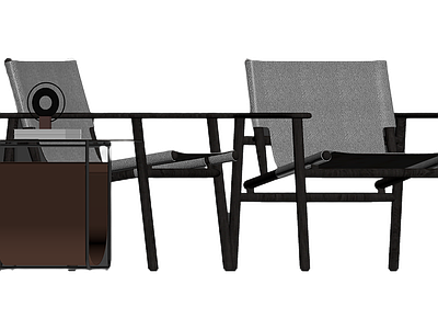 现代风格休闲椅组合