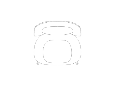沙发 锐驰家具产品带尺图块