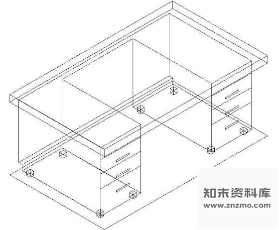 图块/节点办公家具CAD模型12
