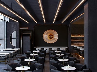 现代咖啡厅 单层