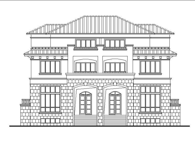 [四川]低层框架结构小型板式住宅建筑施工图（含多套方案...