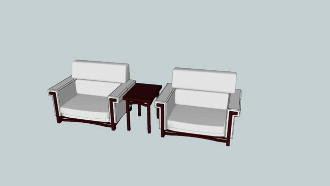 中式元素沙发椅China Sofa 书