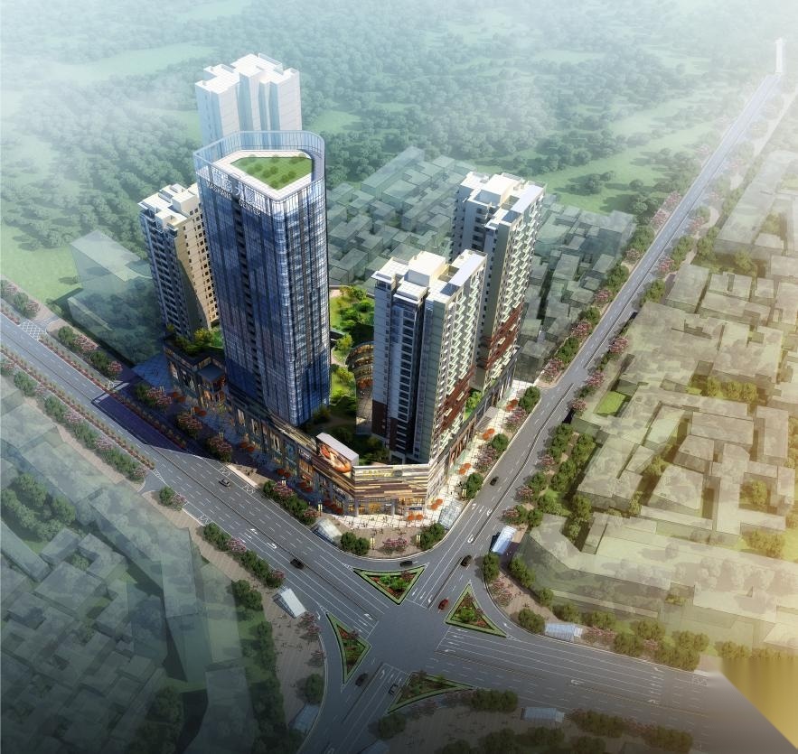 [湖北]高层休闲式商业综合体建筑设计方案文本