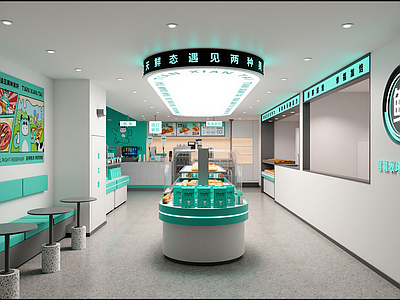 简约面包店