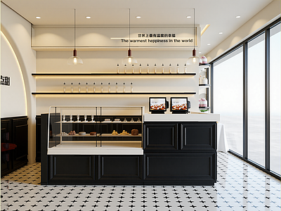 法式甜品面包店