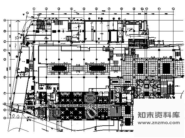 施工图北京知名五星级酒店部分施工图