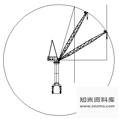 图块/节点起重机素材3D效果