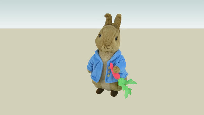 Peter Rabbit - StigCUP 6 玩具 沙漠 毛绒玩具 瓶子 儿童