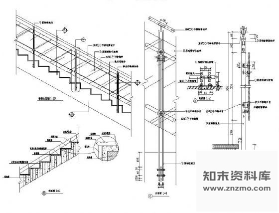 图块/节点办公楼楼梯详图