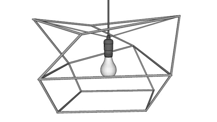吊灯 草图大师模型