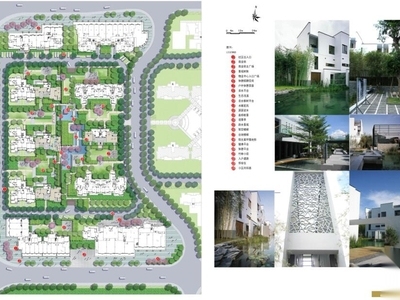 [湖南]中式小区景观深化设计（方案+施工图） 居住区景观