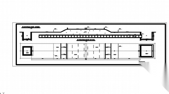 供水管线穿高速公路顶管工程平面图 市政给排水 给排水图