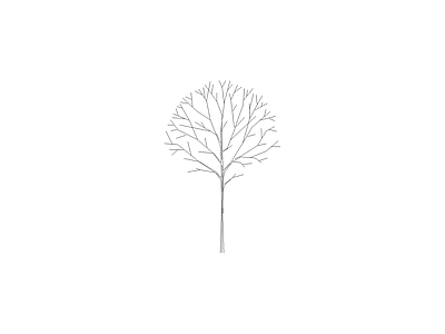 乔木种植 备用植物图例