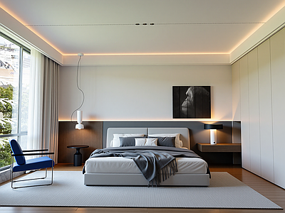 现代家居卧室