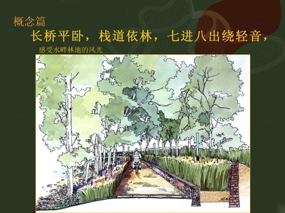 [河北]秦皇岛市汤河两岸带状公园景观规划设计 休闲景观 体育公园