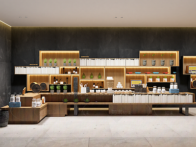 现代茶叶店