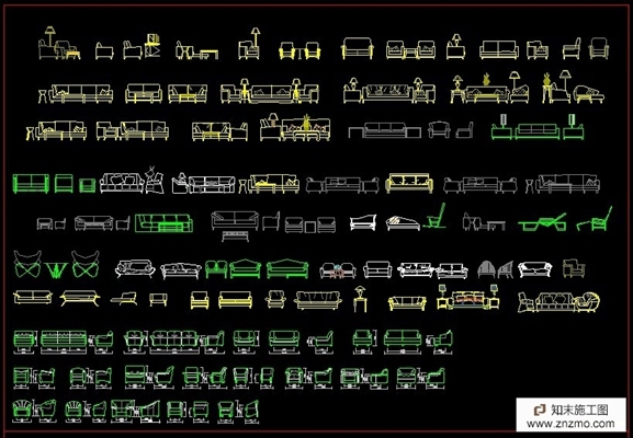 一些实用的家具图库