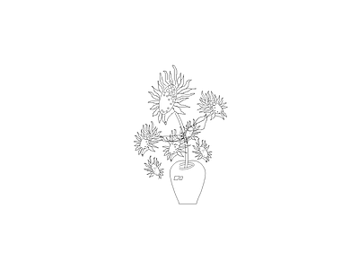花 花瓶花卉绿植装饰摆件图块