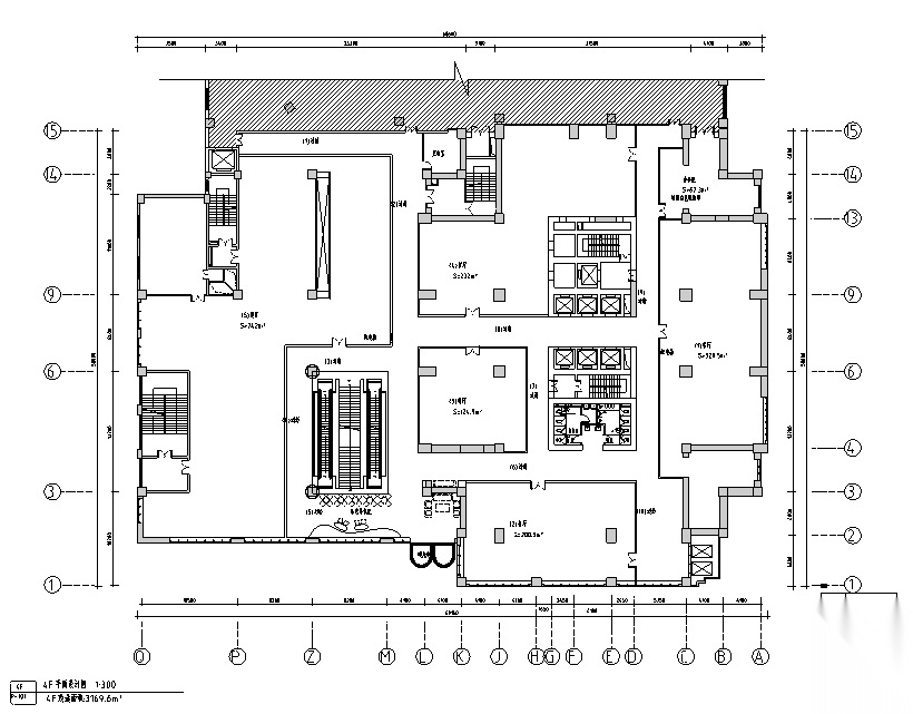 [新疆]红山新世纪餐饮广场设计方案+施工图