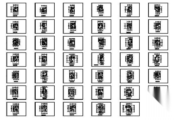 三房两厅经典户型图集