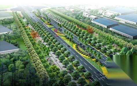 广西柳州景观大道设计方案 景观 规划设计