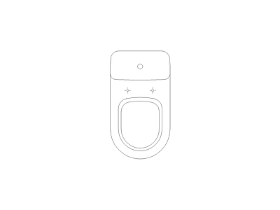网红高端家具图块 馬桶