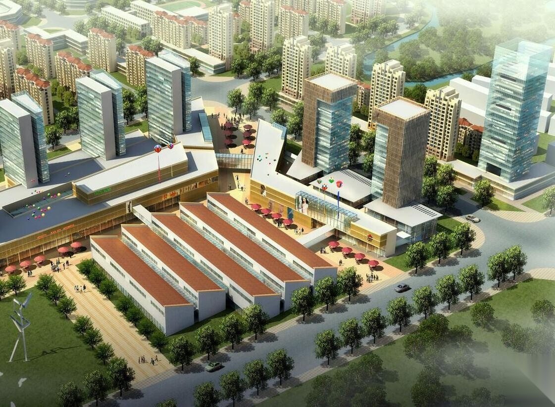 [山东]某新区战略研究及概念性规划设计（122页 ） 景观