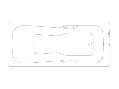 卫浴设施 现代简约洁具模型图块