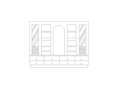 常用家具 书柜
