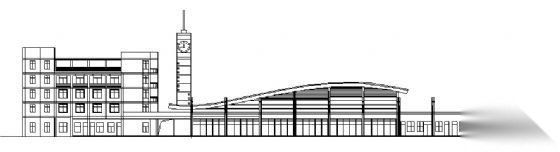 某汽车站建筑方案图