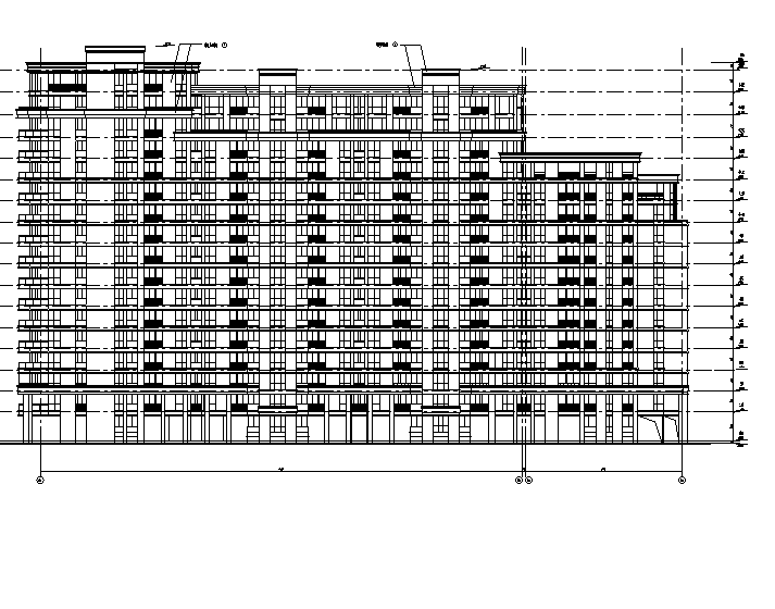 [浙江]高层框架剪力墙结构住宅及车库设计施工图（绿城...