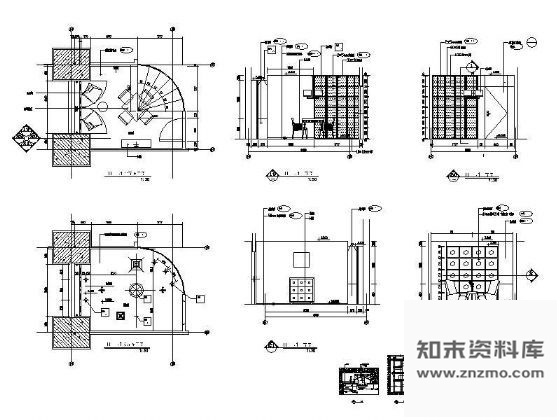 图块/节点棋牌室装修详图Ⅰ