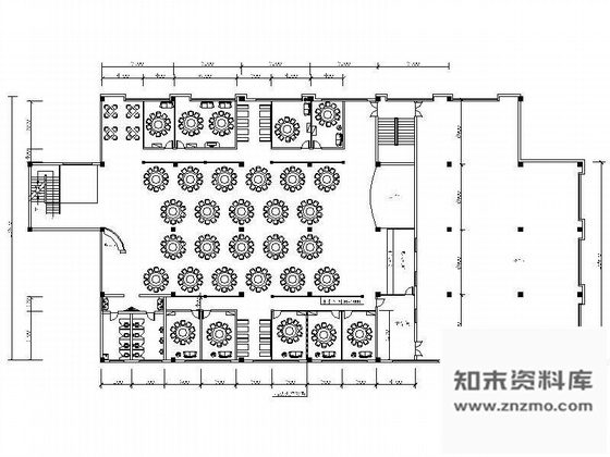 施工图科技大学酒店餐厅设计方案含效果