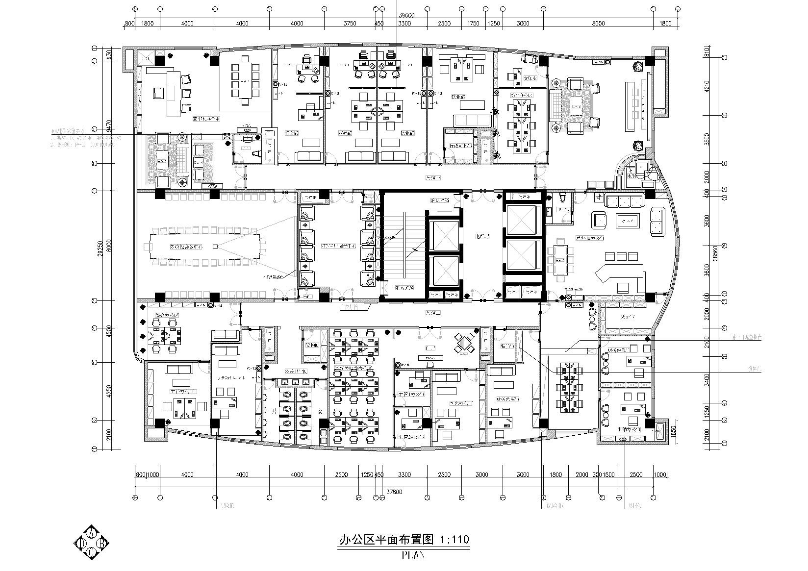 某简欧风格办公楼建设工程施工图+节点大样