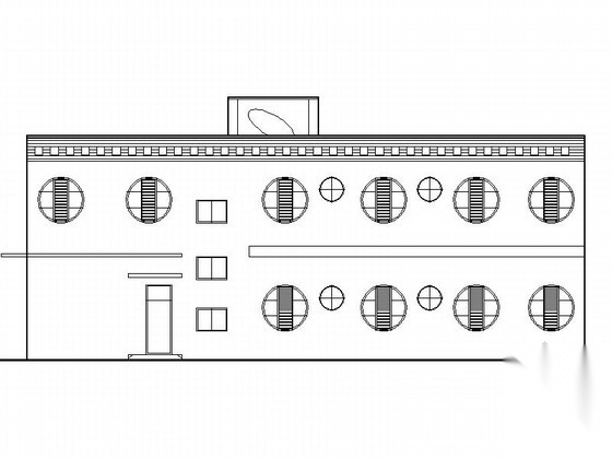 [四川]2层现代风格乡镇幼儿园建筑施工图
