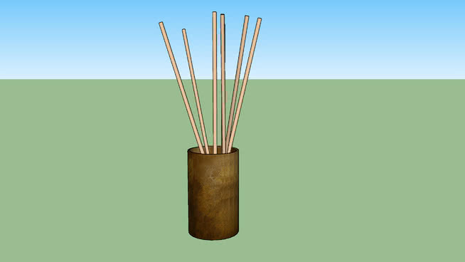 Bamboo Plant 编钟 筷子 其他 家居物品 草地