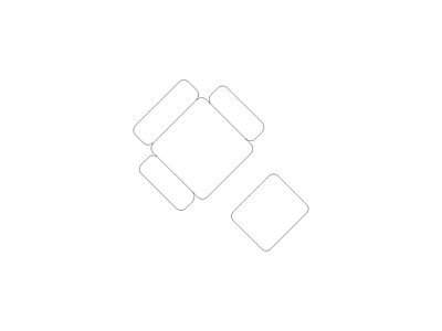 五金管件 现代家具图块别墅家具图块施工图